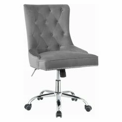 Top 10 💯 Executive Chairs Coaster Furniture Glam Tufted Velvet Nailhead Trim Executive Desk Chair 🎉 -Office & Desk Chairs Sales detail6COA5345