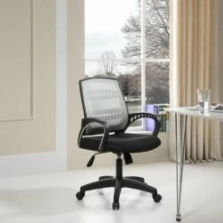Wholesale 🔔 Hodedah Imports Task Chairs Hodedah HI-5007 Mesh Task Chair 🎉 -Office & Desk Chairs Sales detail6HODE029