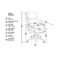 Buy ๐ฏ Task Chairs La-Z-Boy Bellamy Executive Office Chair - Coffee ๐ 19 Buy ๐ฏ Task Chairs La-Z-Boy Bellamy Executive Office Chair - Coffee ๐ -Office & Desk Chairs Sales detail6MILL110