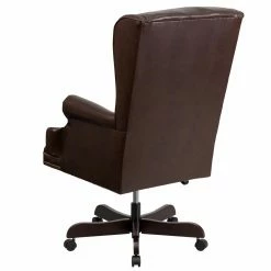 Discount 🤩 Executive Chairs Flash Furniture High Back Traditional Tufted Leather Executive Swivel Office Chair 👏 -Office & Desk Chairs Sales detail7FLSH1637