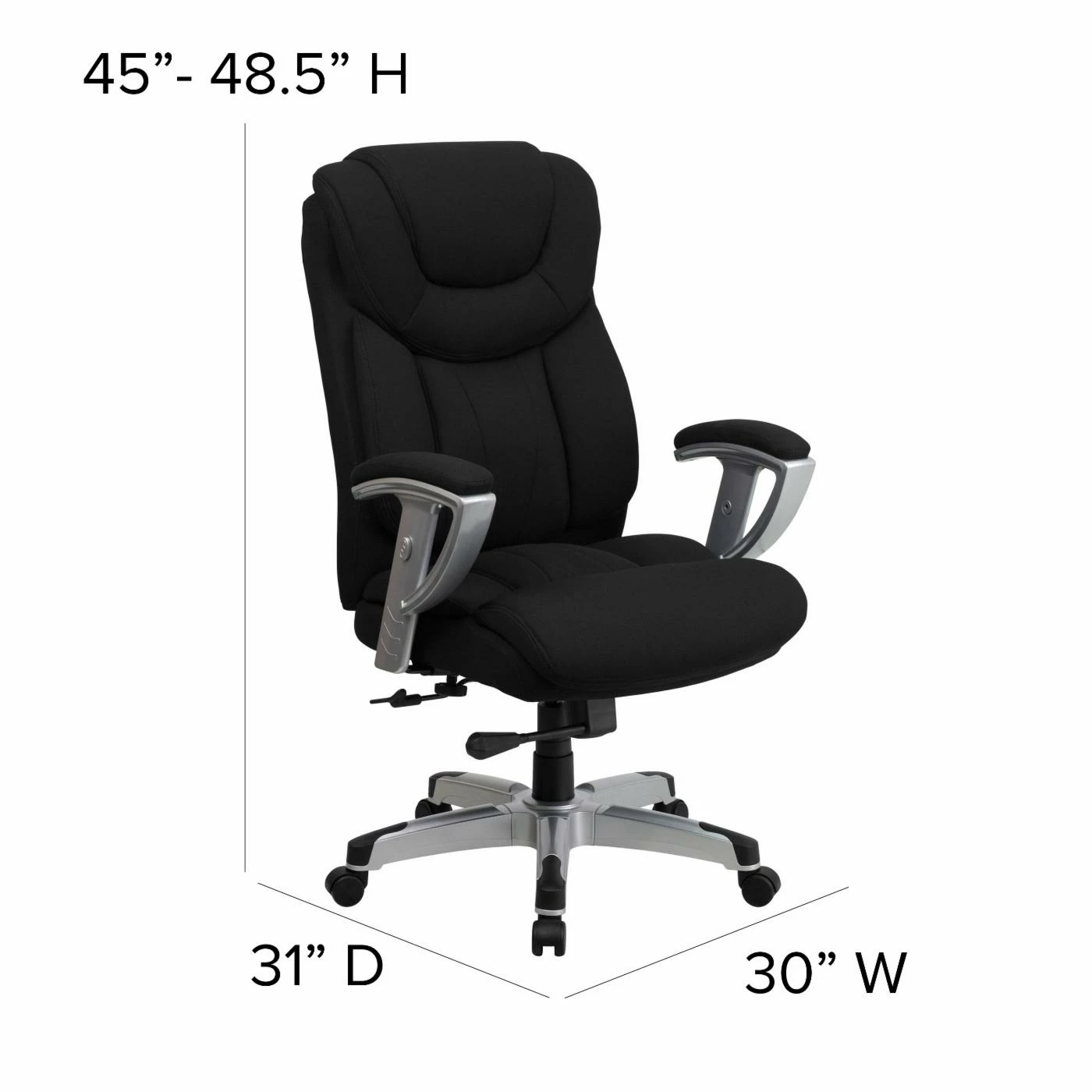 Brand new ๐ Executive Chairs Flash Furniture HERCULES Series Big & Tall Fabric Executive Swivel Office Chair With Height & Width Adjustable Arms ๐ฅฐ 10 Brand new ๐ Executive Chairs Flash Furniture HERCULES Series Big & Tall Fabric Executive Swivel Office Chair With Height & Width Adjustable Arms ๐ฅฐ - Image 8