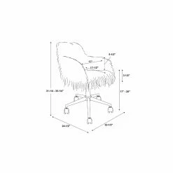 Promo 🛒 Task Chairs Linon Fiona Upholstered Office Task Chair ❤️ -Office & Desk Chairs Sales detail7LHD2224
