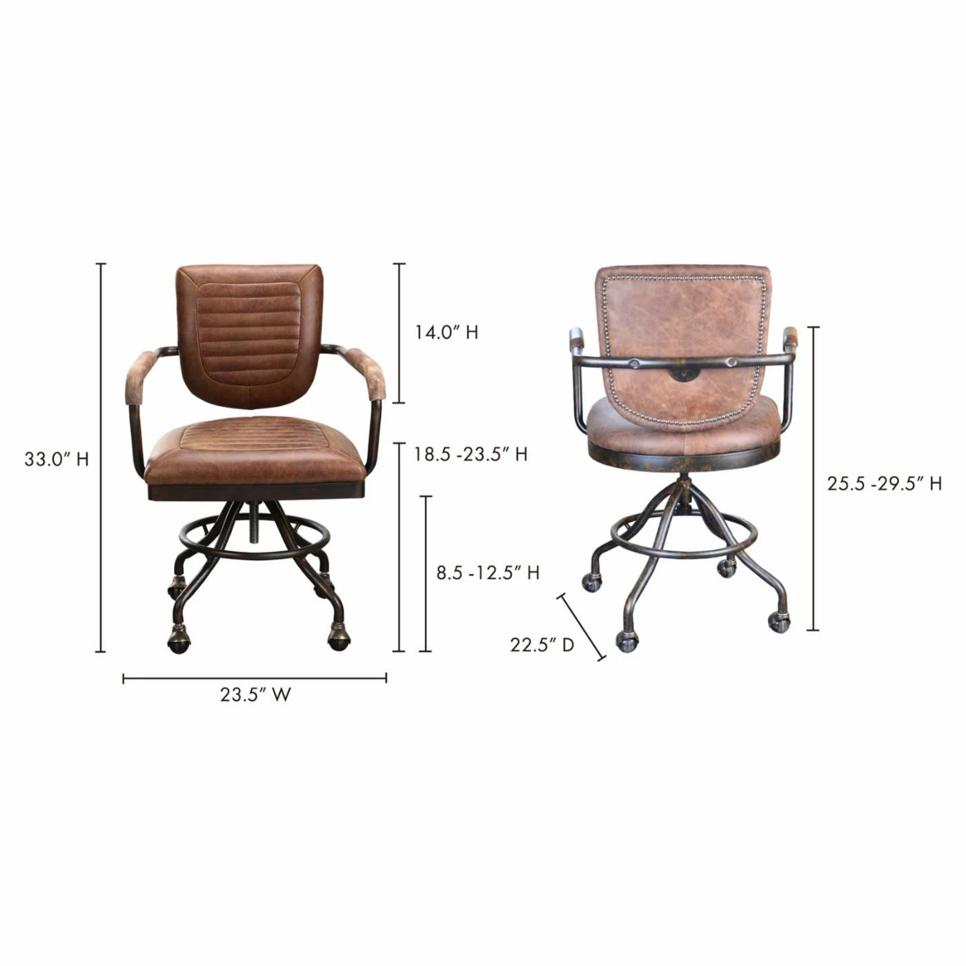 Outlet ๐ Moes Home Collection Task Chairs Moes Home Foster Desk Chair ๐ฅ 8 Outlet ๐ Moes Home Collection Task Chairs Moes Home Foster Desk Chair ๐ฅ - Image 6