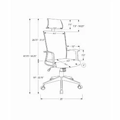 Best reviews of 😍 Executive Chairs Monarch Specialties Adjustable Height & Headrest Executive Office Chair, Black 🎉 -Office & Desk Chairs Sales detail7MON1707