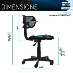 Cheap ⌛ Task Chairs Techni Mobili Mesh Task Chair ⭐ -Office & Desk Chairs Sales detail7RTAP012