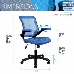 Promo ✔️ Task Chairs Techni Mobili RTA-8050 Mesh Task Chair 🧨 -Office & Desk Chairs Sales detail7RTAP074