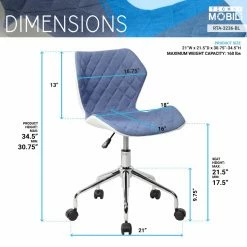 Cheap โญ Task Chairs Techni Mobili Adjustable Office Task Chair ๐ 5 Cheap โญ Task Chairs Techni Mobili Adjustable Office Task Chair ๐ -Office & Desk Chairs Sales detail7RTAP155