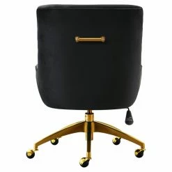 Promo 💯 Executive Chairs TOV Furniture Beatrix Swivel Upholstered Office Chair 🌟 -Office & Desk Chairs Sales detail7TOVF464