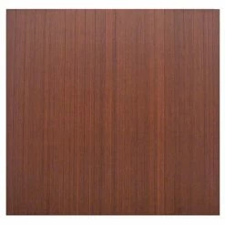 Hot Sale 🔥 Anji Mountain Computer Chair Mats Dark Cherry 48 X 52 Bamboo Roll-Up Office Chair Mat - 1/4 Inch Thick ⭐ -Office & Desk Chairs Sales detailANJ049