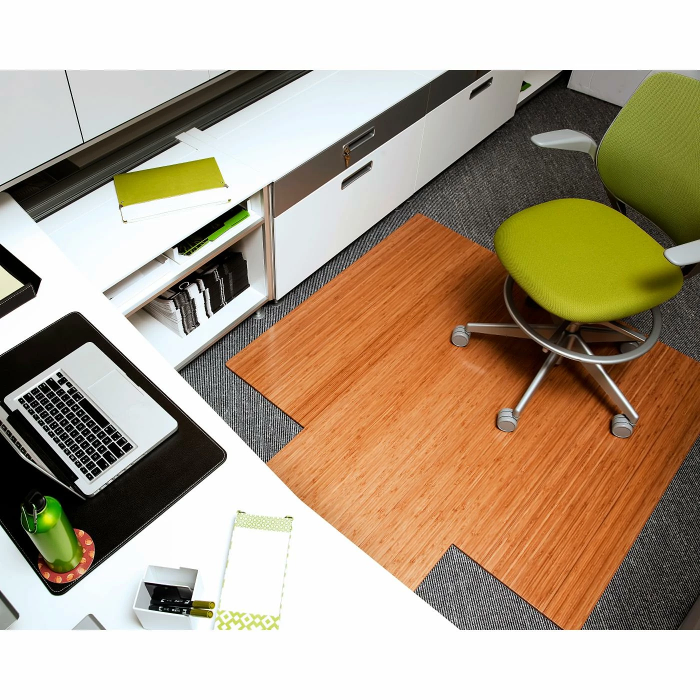 Cheap 😍 Computer Chair Mats Anji Mountain Deluxe Bamboo Roll-Up Chair Mat - Natural 👍 5 Cheap 😍 Computer Chair Mats Anji Mountain Deluxe Bamboo Roll-Up Chair Mat - Natural 👍 - Image 3