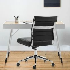 Outlet 🥰 Task Chairs Edgemod Tremaine Vegan Leather Task Chair 😉 -Office & Desk Chairs Sales detailASHT232