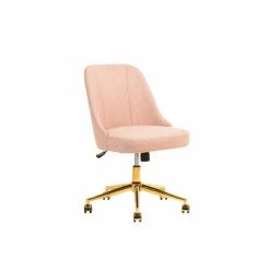 Budget ❤️ Task Chairs Bloomingville Upholstered Adjustable Office Chair 🛒 -Office & Desk Chairs Sales detailCREC2571