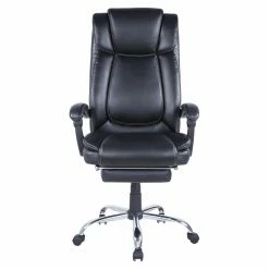 Best Pirce ⌛ Executive Chairs Chintaly 7288 Executive Chair With Extendable Footrest 🔔 -Office & Desk Chairs Sales detailCTY2361