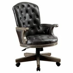 Hot Sale 🔥 Executive Chairs Furniture Of America Soliel Contemporary Style Height Adjustable Arm Chair ⭐ -Office & Desk Chairs Sales detailENLB3596