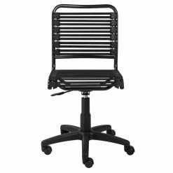New 🔥 Executive Chairs Euro Style Allison Bungee Flat Low-Back Armless Office Chair ❤️ -Office & Desk Chairs Sales detailEUS2503