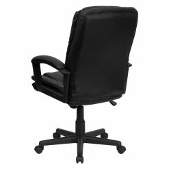 Best Sale ⌛ Task Chairs Flash Furniture High Back Executive Swivel Office Chair 41.5-45.25H In. - Black 👏 -Office & Desk Chairs Sales detailFLSH010