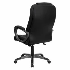 Hot Sale 😉 Task Chairs Flash Furniture High Back Executive Office Chair 46.25-50H In. - Black 🌟 -Office & Desk Chairs Sales detailFLSH033