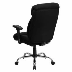 Outlet 🤩 Task Chairs Flash Furniture Hercules Series 350 Lbs. Capacity Big & Tall Fabric Office Chair - Black 🎁 -Office & Desk Chairs Sales detailFLSH059