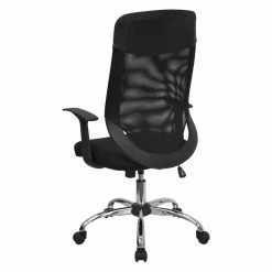 Best Pirce 🔥 Task Chairs Flash Furniture High Back Mesh Office Chair With Mesh Fabric Seat - Black 😍 -Office & Desk Chairs Sales detailFLSH109