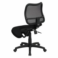 Flash Sale 🔥 Alternative Seating Flash Furniture Ergonomic Kneeling Chair With Mesh Back - Black Fabric 👍 -Office & Desk Chairs Sales detailFLSH123