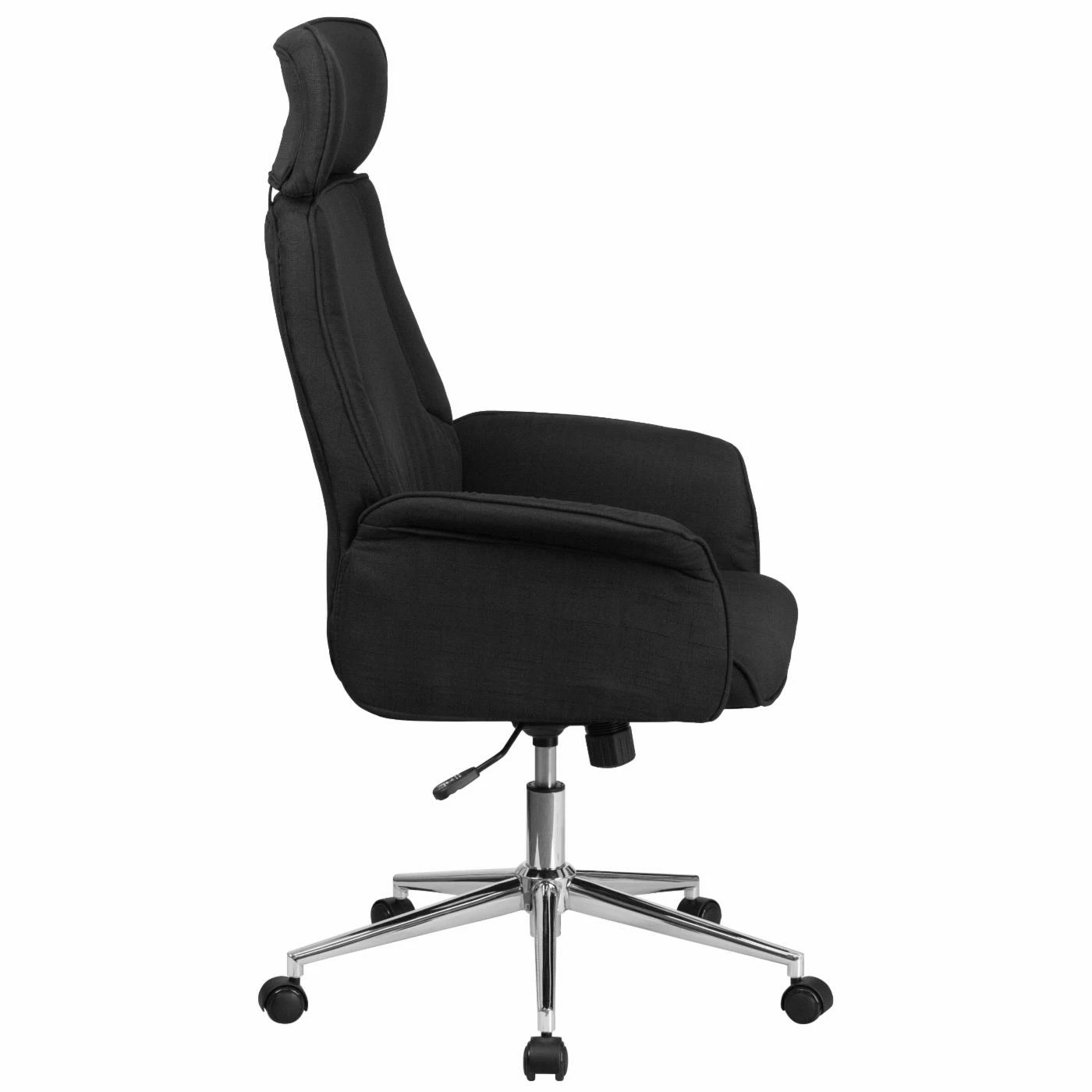 Cheap ๐ Executive Chairs Flash Furniture High Back Brown Fabric Executive Swivel Office Chair With Chrome Base โค๏ธ 5 Cheap ๐ Executive Chairs Flash Furniture High Back Brown Fabric Executive Swivel Office Chair With Chrome Base โค๏ธ - Image 3