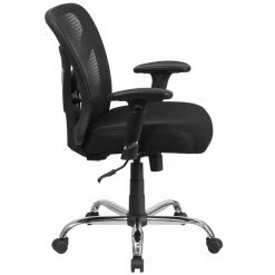 Discount 🥰 Task Chairs Flash Furniture HERCULES Series Big & Tall Mesh Swivel Task Chair With Height Adjustable Back And Arms 🧨 -Office & Desk Chairs Sales detailFLSH1658