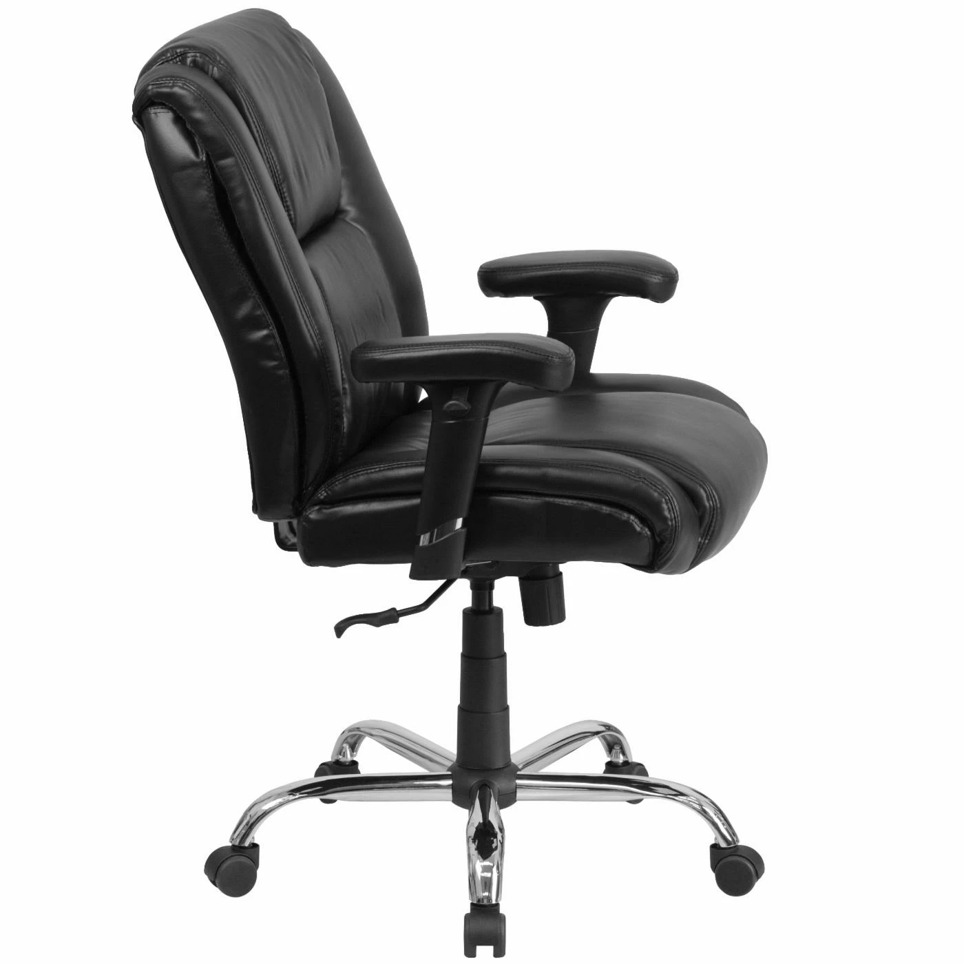 Promo โ Task Chairs Flash Furniture HERCULES Series Big & Tall Leather Swivel Task Chair With Height Adjustable Arms ๐ 5 Promo โ Task Chairs Flash Furniture HERCULES Series Big & Tall Leather Swivel Task Chair With Height Adjustable Arms ๐ - Image 3