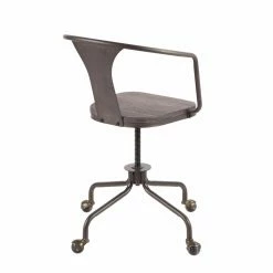 Wholesale 👍 Task Chairs LumiSource Oregon Adjustable Task Chair 🎁 -Office & Desk Chairs Sales detailLUS1265