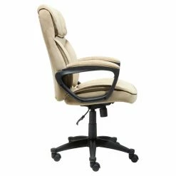 Top 10 🔔 Executive Chairs Serta Microfiber Executive Office Chair - Light Beige 🥰 -Office & Desk Chairs Sales detailMILL003
