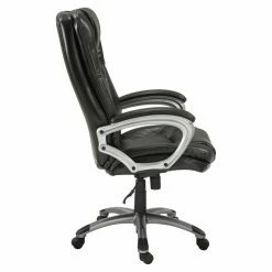 New 😉 Executive Chairs Serta Puresoft Faux Leather Executive Big & Tall Office Chair - Roasted Chestnut 👏 -Office & Desk Chairs Sales detailMILL011