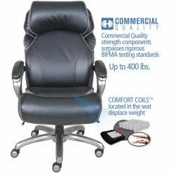 Best deal 💯 Task Chairs Serta Smart Layers Big And Tall Executive Office Chair With Air Technology 👏 -Office & Desk Chairs Sales detailMILL091