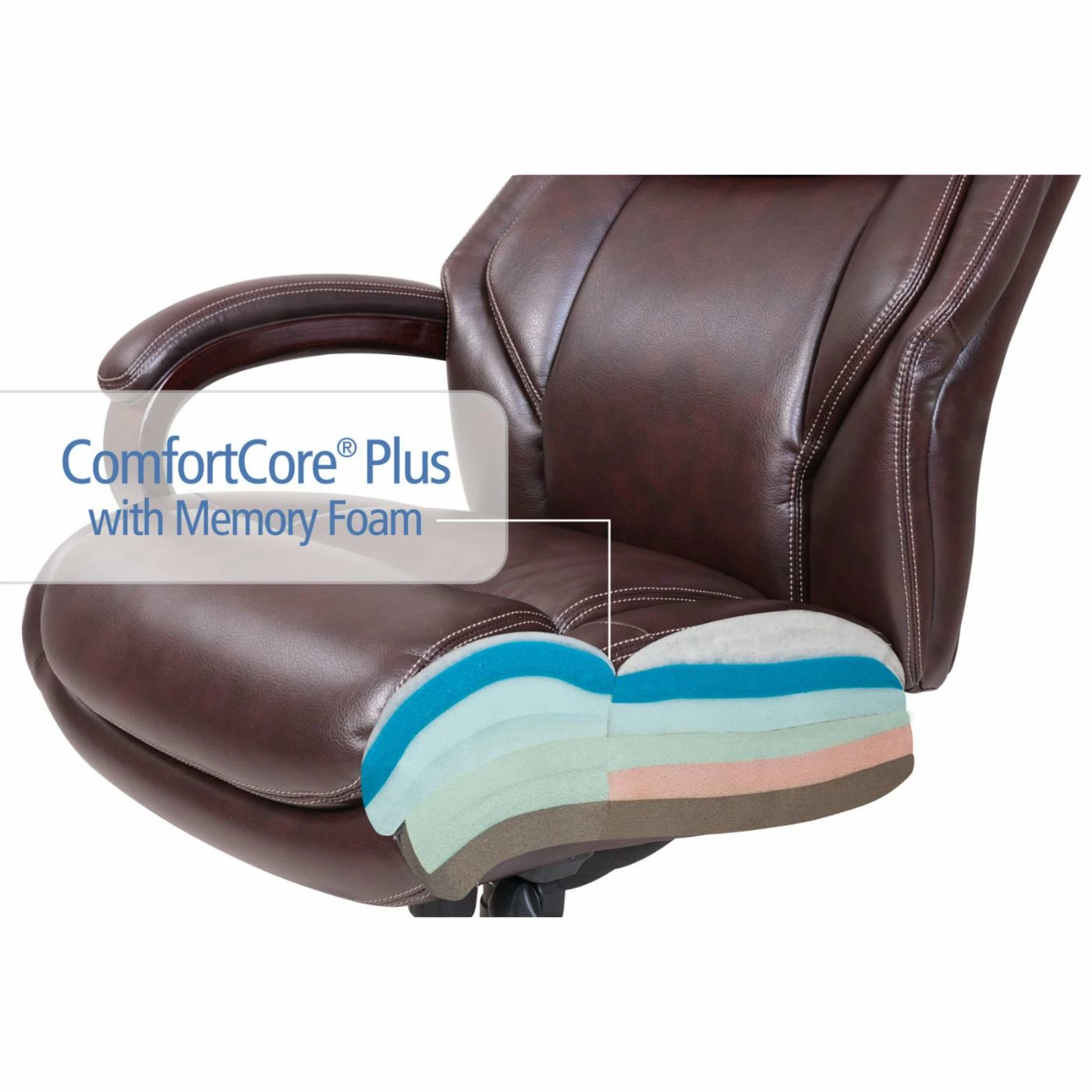 Buy ๐ฏ Task Chairs La-Z-Boy Bellamy Executive Office Chair - Coffee ๐ 5 Buy ๐ฏ Task Chairs La-Z-Boy Bellamy Executive Office Chair - Coffee ๐ - Image 3