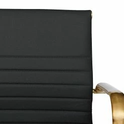 Hot Sale 🥰 Task Chairs LeisureMod Harris Gold Frame Office Chair 🔥 -Office & Desk Chairs Sales detailMODS108