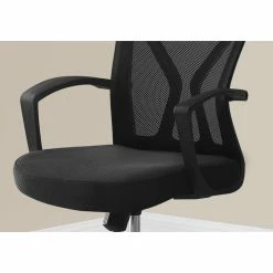 Flash Sale 🧨 Task Chairs Monarch Specialties Adjustable Height Mid-Back Mesh Office Chair, Black 🛒 -Office & Desk Chairs Sales detailMON1702