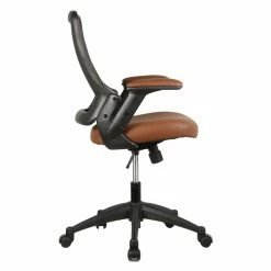 Promo ✨ Executive Chairs Techni Mobili Mid-Back Mesh Office Chair - Brown 🎉 -Office & Desk Chairs Sales detailRTAP129