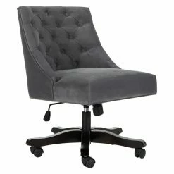 Coupon ⌛ Executive Chairs Safavieh Soho Tufted Velvet Swivel Desk Chair ⭐ -Office & Desk Chairs Sales detailSAV8220
