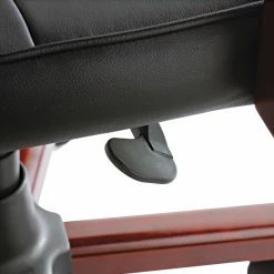 Brand new 😉 Executive Chairs Alera Madaris Series High-Back Knee Tilt Leather Chair - Black/Mahogany 😉 9 Brand new 😉 Executive Chairs Alera Madaris Series High-Back Knee Tilt Leather Chair - Black/Mahogany 😉 -Office & Desk Chairs Sales detailUST2027