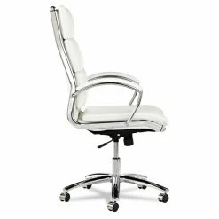 Budget ๐ฏ Executive Chairs Alera Neratoli Series Faux Leather HighBack Swivel/Tilt Chair - White/Chrome ๐ 10 Budget ๐ฏ Executive Chairs Alera Neratoli Series Faux Leather HighBack Swivel/Tilt Chair - White/Chrome ๐ -Office & Desk Chairs Sales detailUST2053