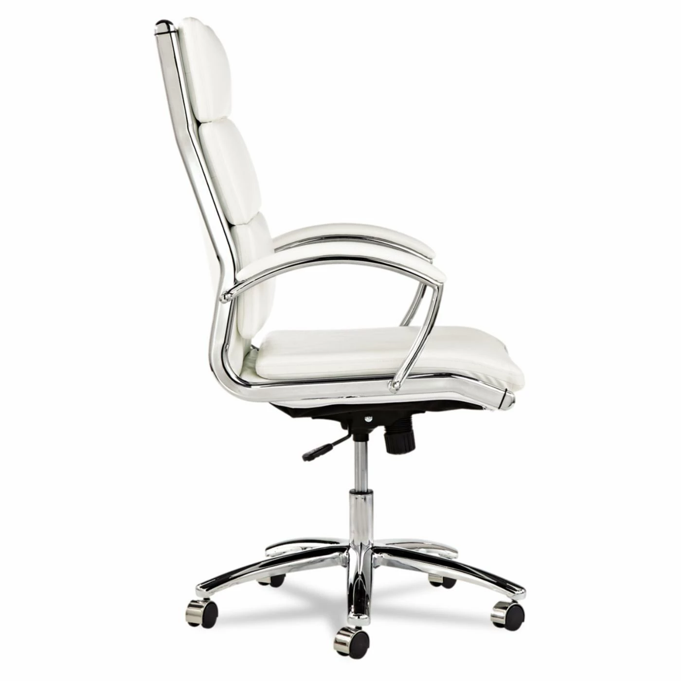Budget ๐ฏ Executive Chairs Alera Neratoli Series Faux Leather HighBack Swivel/Tilt Chair - White/Chrome ๐ 5 Budget ๐ฏ Executive Chairs Alera Neratoli Series Faux Leather HighBack Swivel/Tilt Chair - White/Chrome ๐ - Image 3