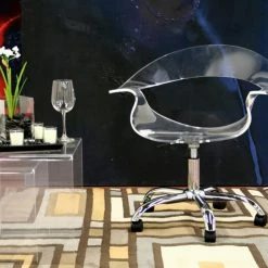 Best Sale 👍 Task Chairs Baxton Studio Crystal Swivel Office Chair 🛒 -Office & Desk Chairs Sales detailWSI933