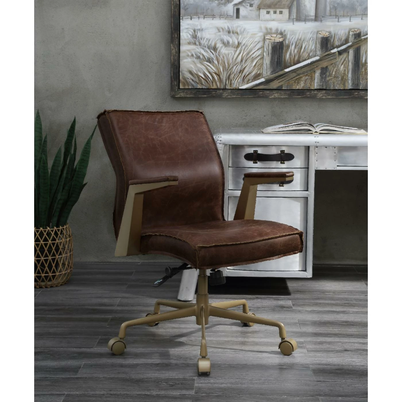 Budget ๐คฉ Executive Chairs Acme Furniture Attica Top Grain Leather Executive Office Chair โญ 4 Budget ๐คฉ Executive Chairs Acme Furniture Attica Top Grain Leather Executive Office Chair โญ - Image 2