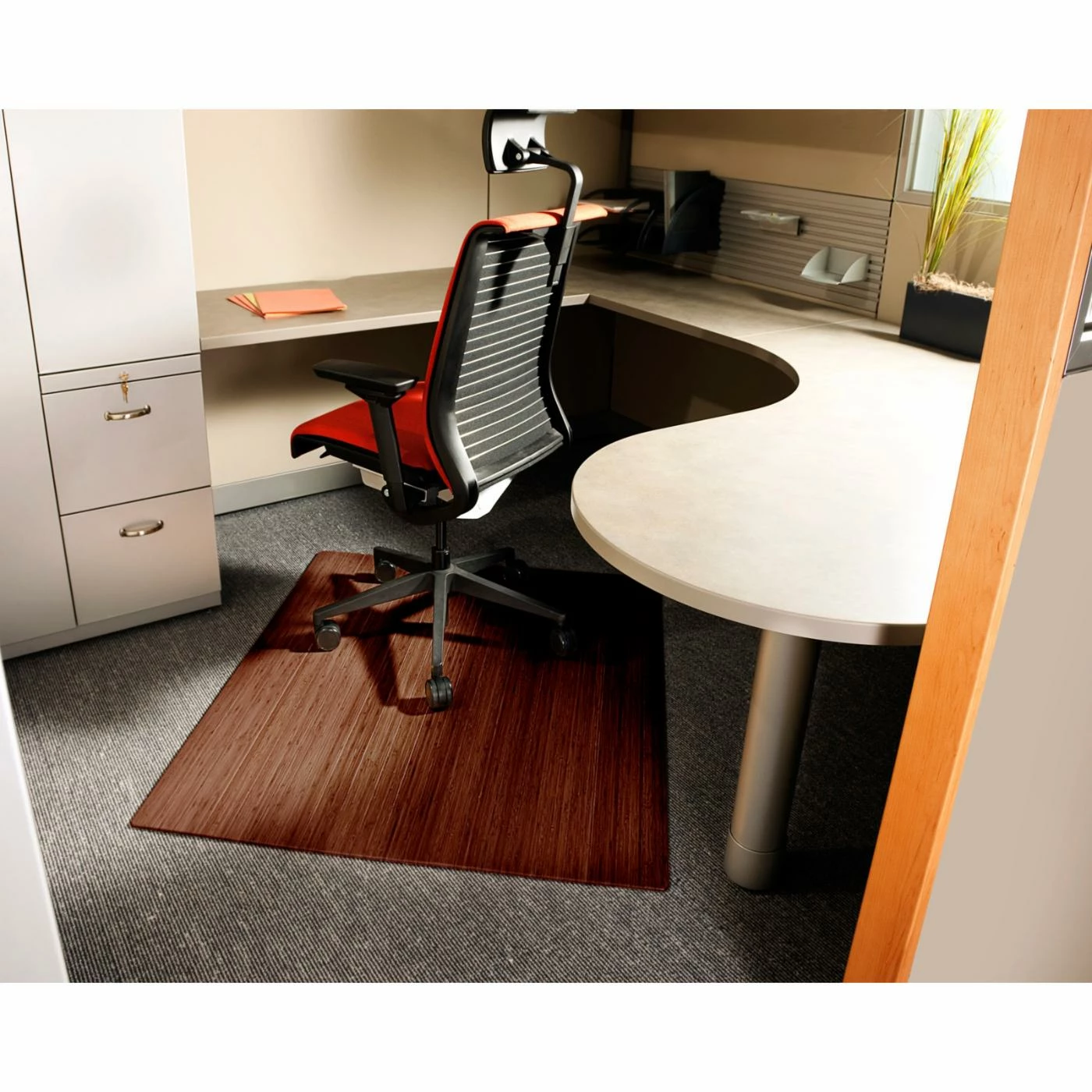 Coupon ❤️ Anji Mountain Computer Chair Mats Anji Bamboo Roll-Up Walnut Chairmat Without Lip ✔️ 4 Coupon ❤️ Anji Mountain Computer Chair Mats Anji Bamboo Roll-Up Walnut Chairmat Without Lip ✔️ - Image 2