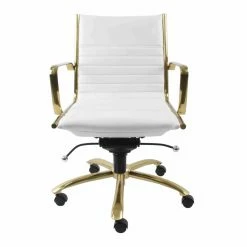 Discount ⌛ Task Chairs Euro Style Dirk Mid-Back Office Chair 👏 -Office & Desk Chairs Sales inuseEUS2500