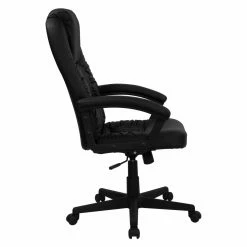 Buy 🔥 Executive Chairs Flash Furniture High Back Executive Swivel Office Chair 43.5-47.5H In. - Black ⭐ -Office & Desk Chairs Sales inuseFLSH041
