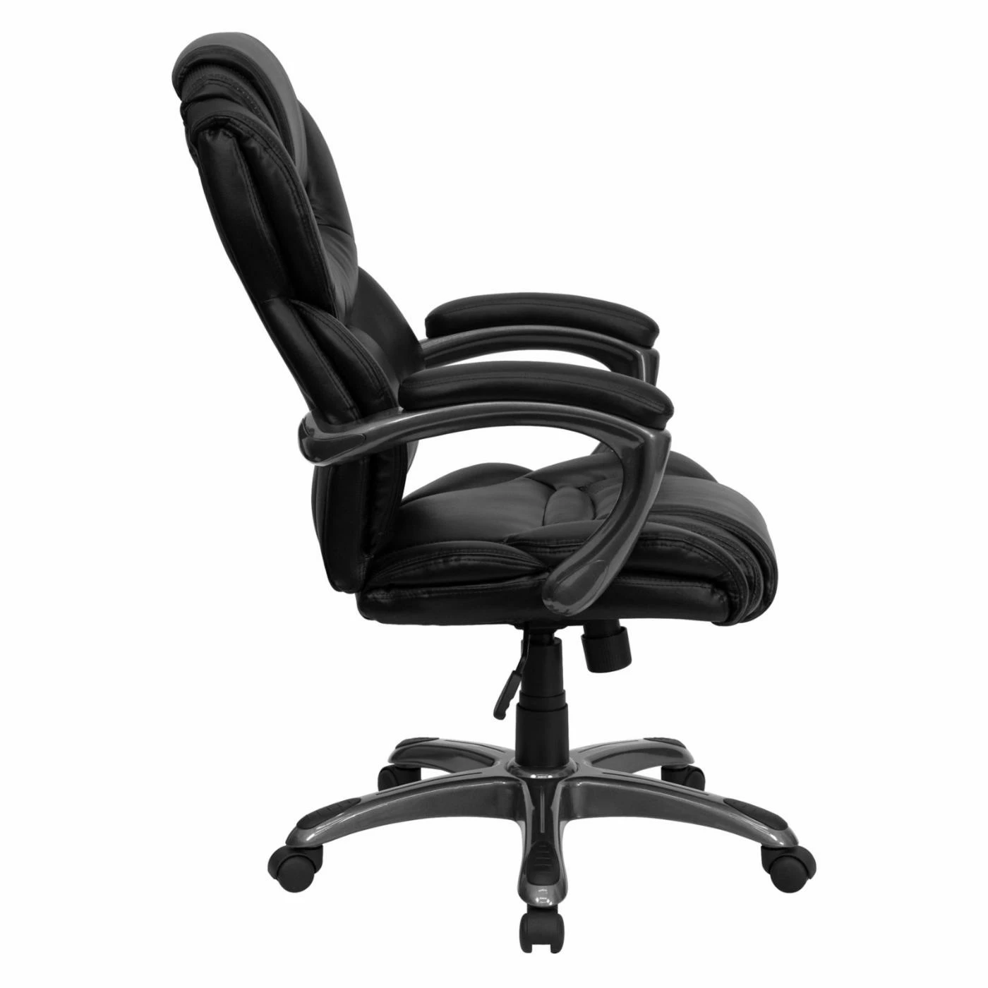 Cheap ✨ Executive Chairs Flash Furniture High Back Executive Office Chair With Leather Padded Loop Arms ✔️ 4 Cheap ✨ Executive Chairs Flash Furniture High Back Executive Office Chair With Leather Padded Loop Arms ✔️ - Image 2