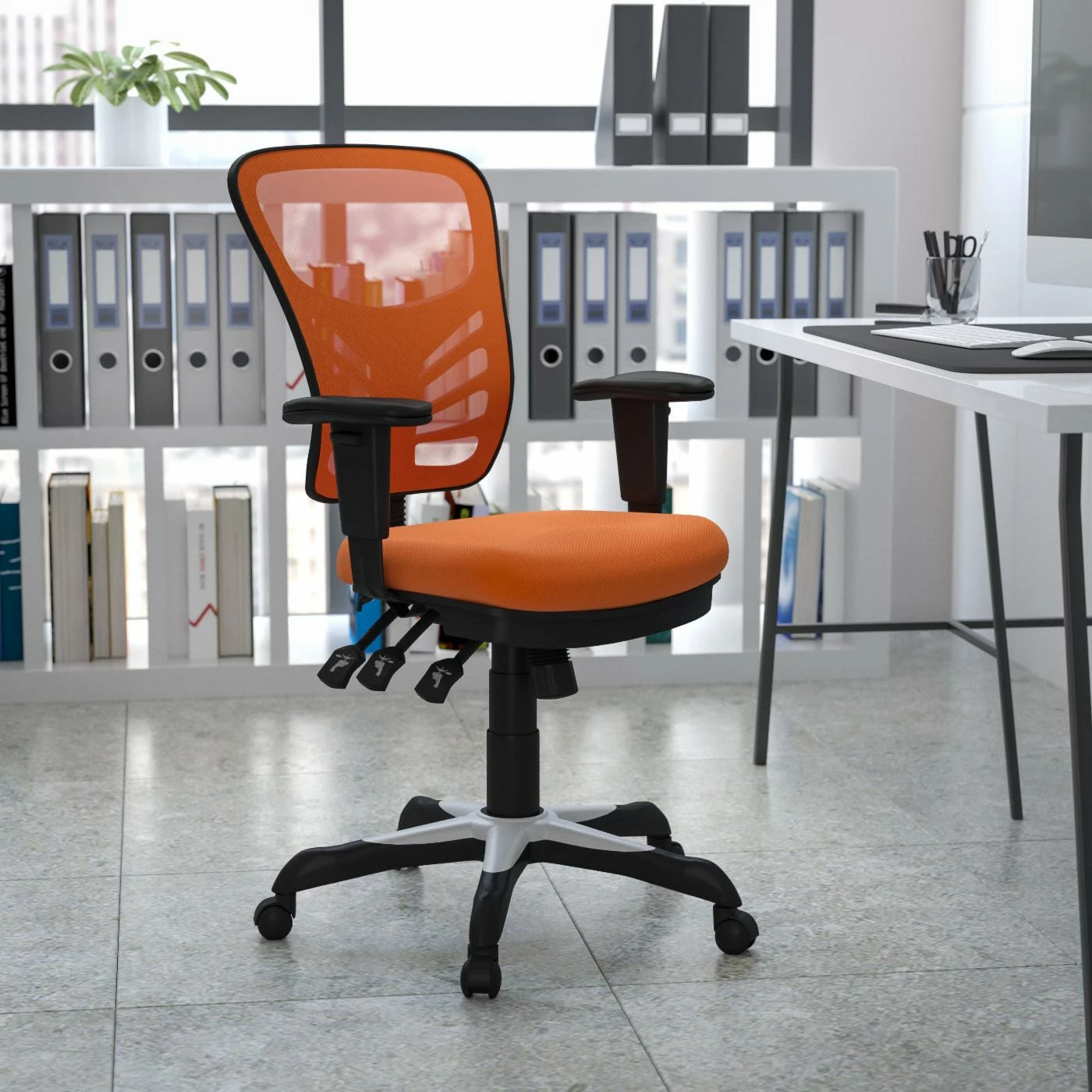 Coupon โจ Task Chairs Flash Furniture Mid-Back Mesh Swivel Task Chair With Triple Paddle Control ๐ 4 Coupon โจ Task Chairs Flash Furniture Mid-Back Mesh Swivel Task Chair With Triple Paddle Control ๐ - Image 2