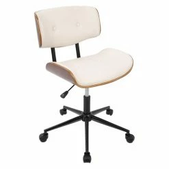 New 😍 Task Chairs LumiSource Lombardi Adjustable Height Office Chair ⌛ -Office & Desk Chairs Sales inuseLUS940