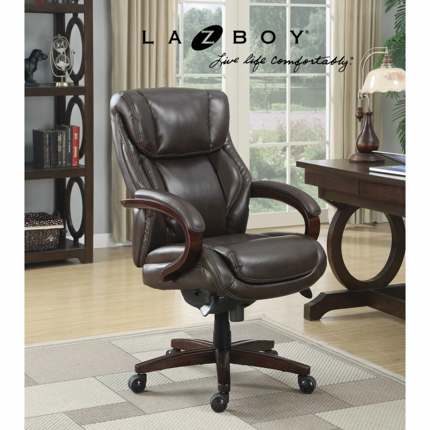 Buy ๐ฏ Task Chairs La-Z-Boy Bellamy Executive Office Chair - Coffee ๐ 4 Buy ๐ฏ Task Chairs La-Z-Boy Bellamy Executive Office Chair - Coffee ๐ - Image 2