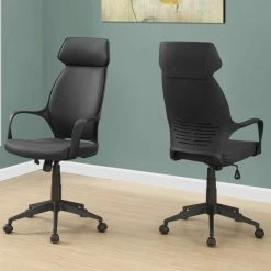Top 10 👍 Executive Chairs Monarch Specialties Contemporary Microfiber High-Back Executive Office Chair 😍 -Office & Desk Chairs Sales inuseMON1562