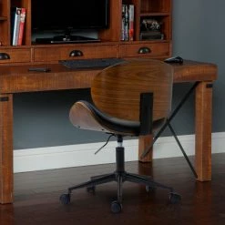 Cheap 👍 OS Home And Office Furniture Task Chairs Os Home And Office Swivel Wood Back Home Office Chair ✔️ -Office & Desk Chairs Sales inuseOLP271